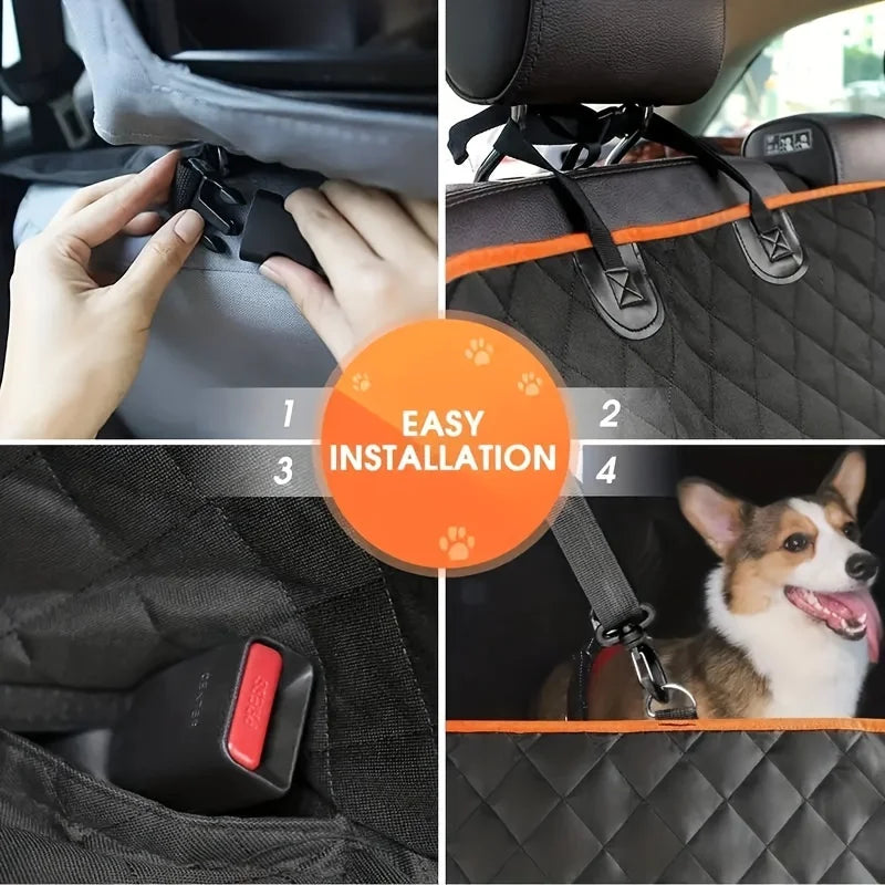 Perfect Car Seat Cover – Waterproof & Scratch-Resistant for Pets!