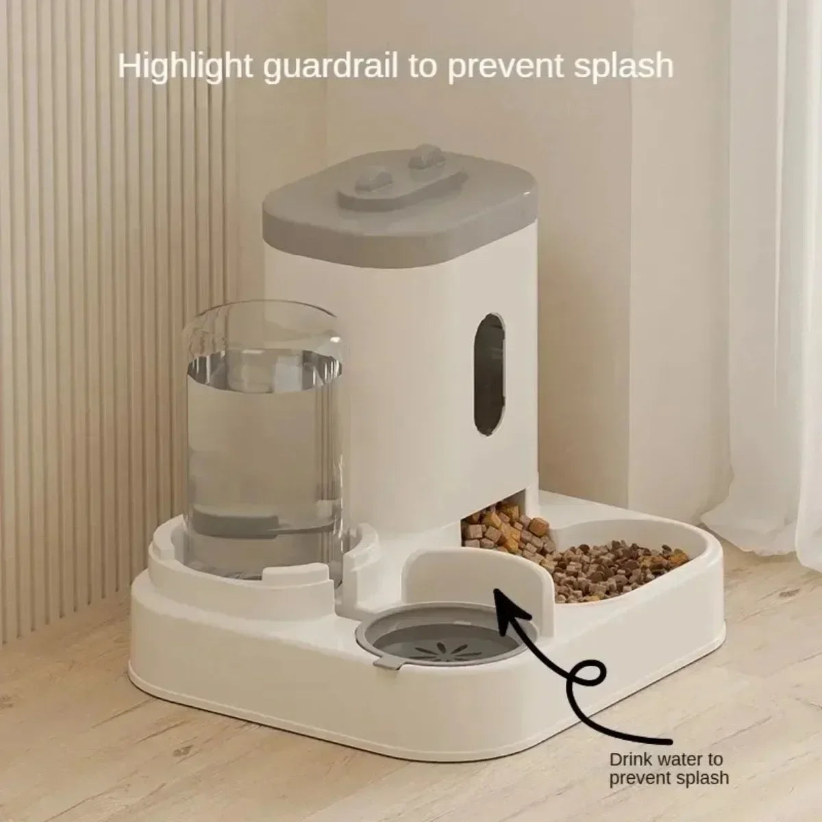 Automatic Pet Feeder & Water Dispenser – Large Capacity