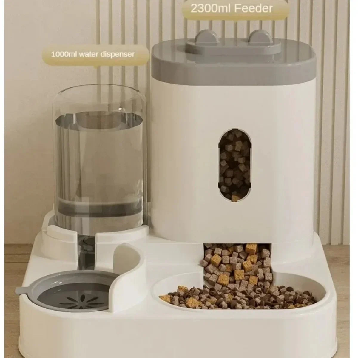 Automatic Pet Feeder & Water Dispenser – Large Capacity